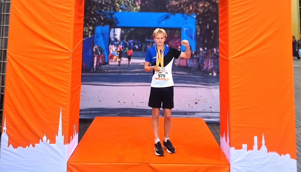 13-årige Ian Taravosh var snabbast i 16-årsklassen i både halvmaraton och maraton i Tallinn i helgen.