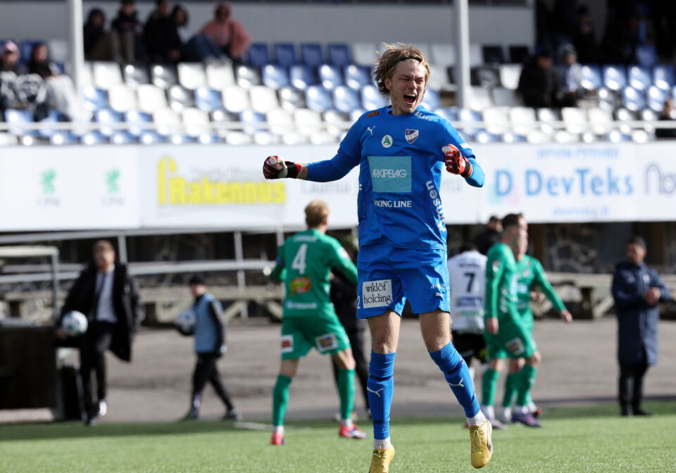 Målvakten Matias Riikonen är klar för en tredje säsong i Grönvitt.